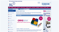 Desktop Screenshot of mast-group.com
